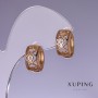 أقراط Xuping 15x8mm «طلاء ذهبي 18k»